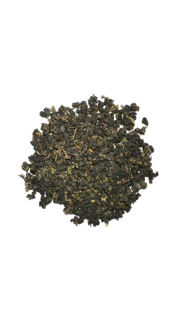 flower oolong Flower Oolong tea with osmanthus flowers, offering a delightful floral fragrance and smooth texture.