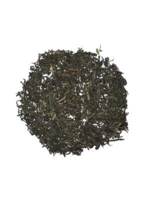 Premium Jasmine Tea leaves with a rich jasmine aroma, offering a smooth, full-bodied liquor and a deep, layered flavor.